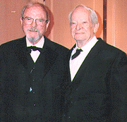 Chuck Jones and veteran animator Maurice Noble