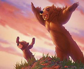 Michael Eisner wanted another animal project to follow in The Lion Kings footsteps. The animators on Brother Bear seemed to be visually inspired by the megahit.