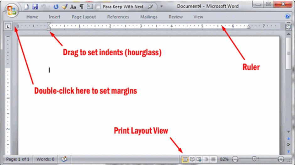 keyboard shortcut for adding page word mac 2011