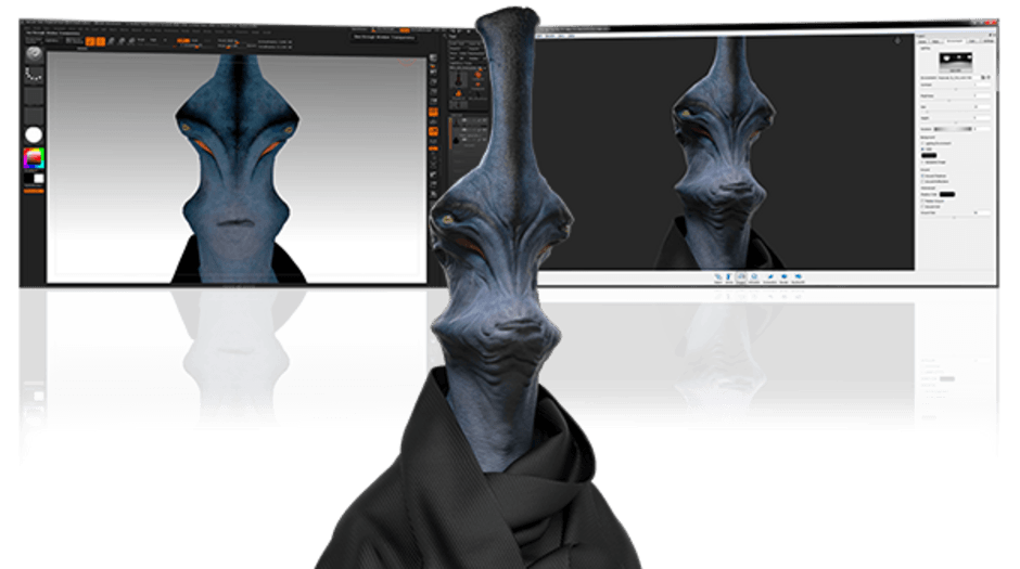 why use keyshot instead of 3ds max with zbrush