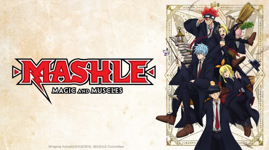 Shonen Jump News on X: MASHLE featuring its current TV Anime