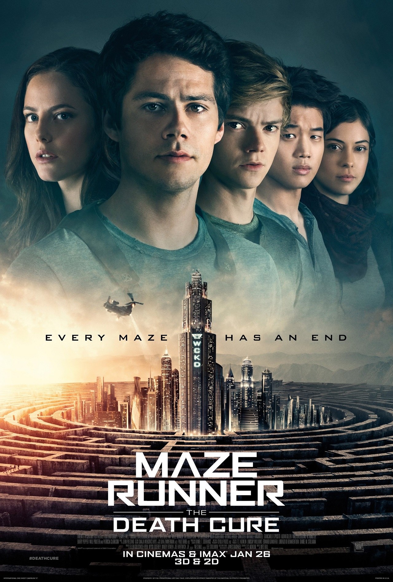 the maze runner the death cure