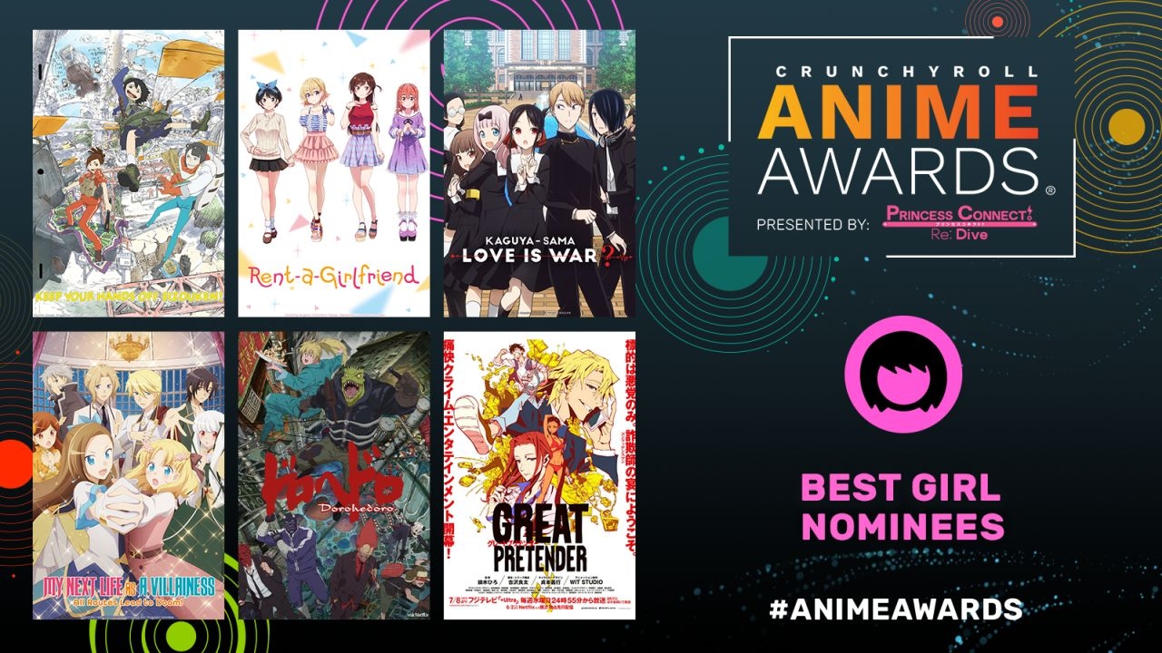 Please welcome the nominees for this - The Anime Awards