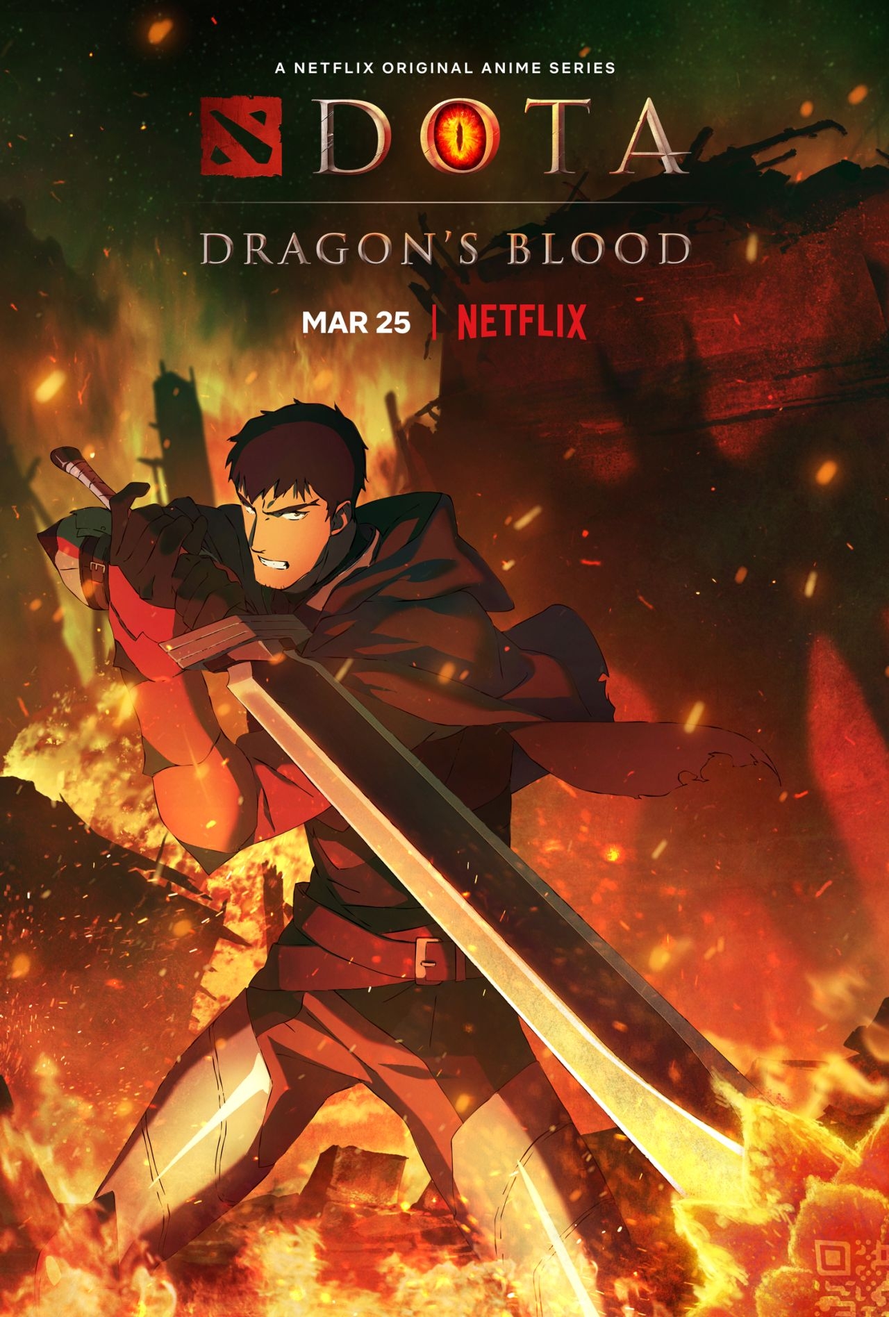 DOTA: Dragon's Blood Netflix series based on DOTA 2 MOBA game