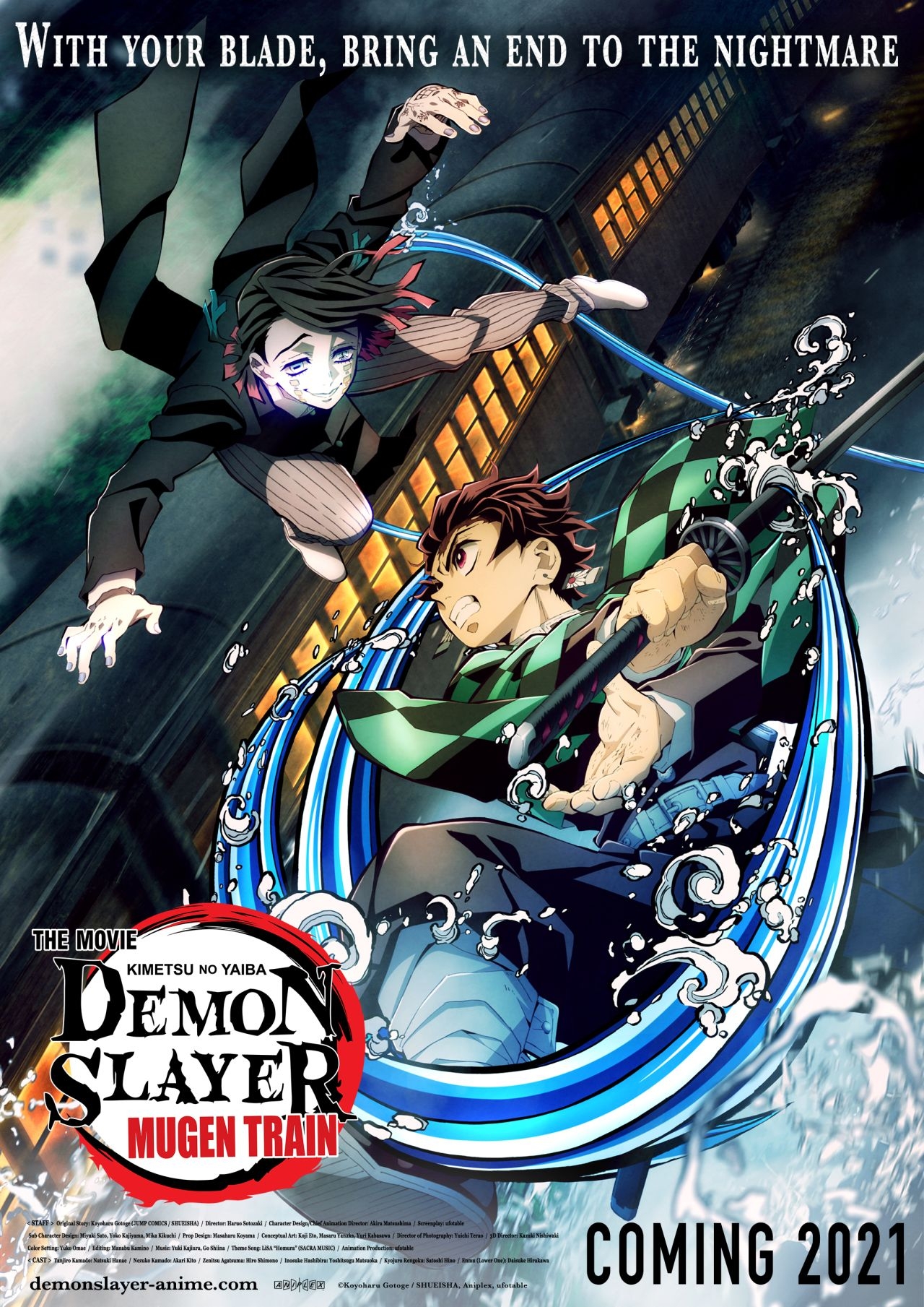 Demon Slayer Kimetsu No Yaiba The Movie Mugen Train Coming To Theatres Animation World Network