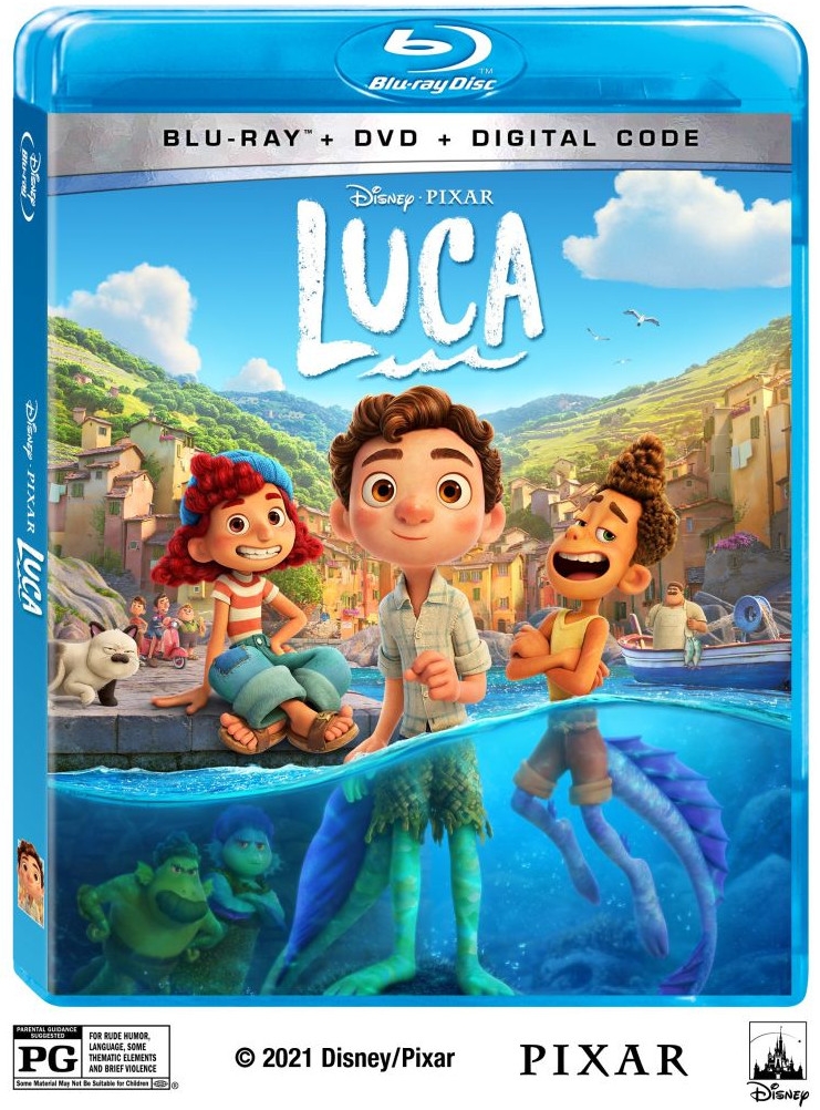 Disney/Pixar Luca Arrives on Home Video August 3rd - The Geek's