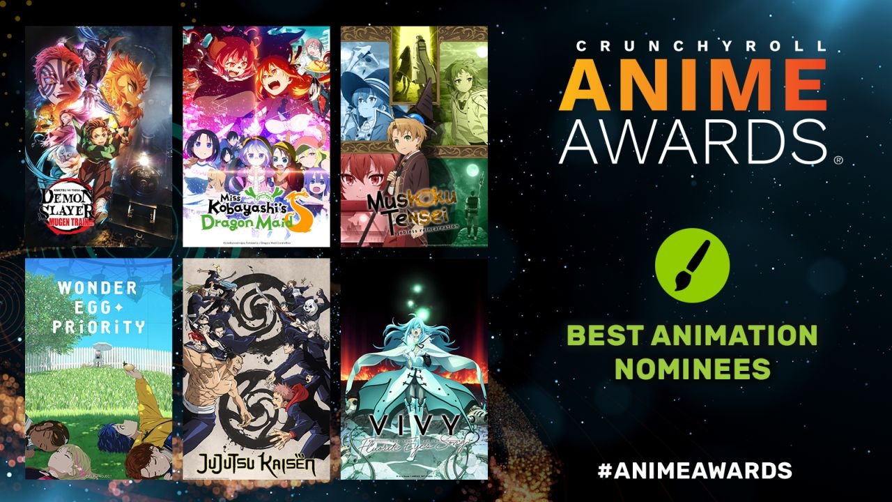 Crunchyroll announces nominees for sixth annual Anime Awards -