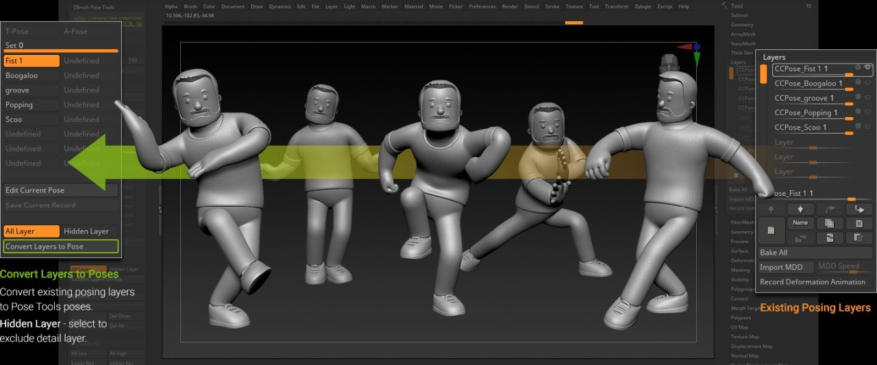 Premium PSD | 3d people exercising in different poses