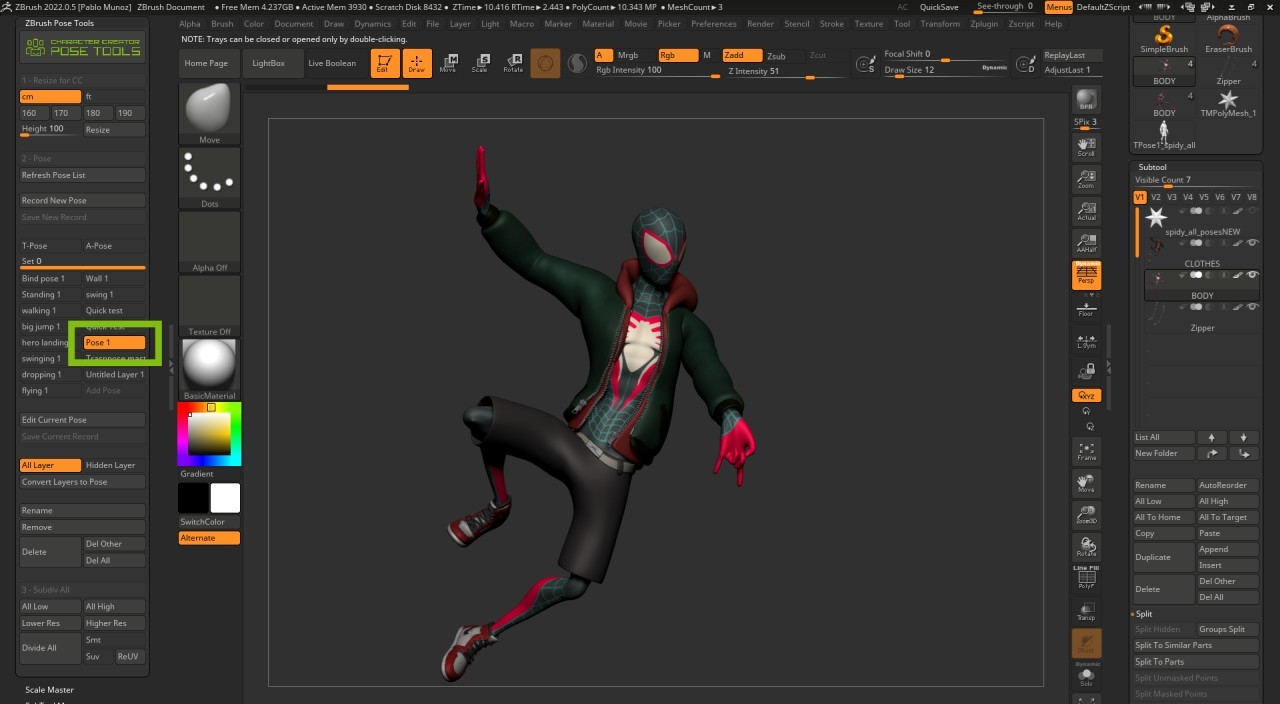 Poser 8 Revealed': Editing and Posing Figures - Part 2 | Animation World  Network