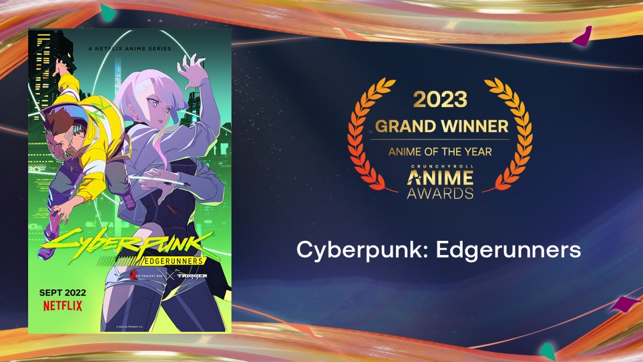Cyberpunk Edgerunners is 2023 Anime Awards Anime of the Year