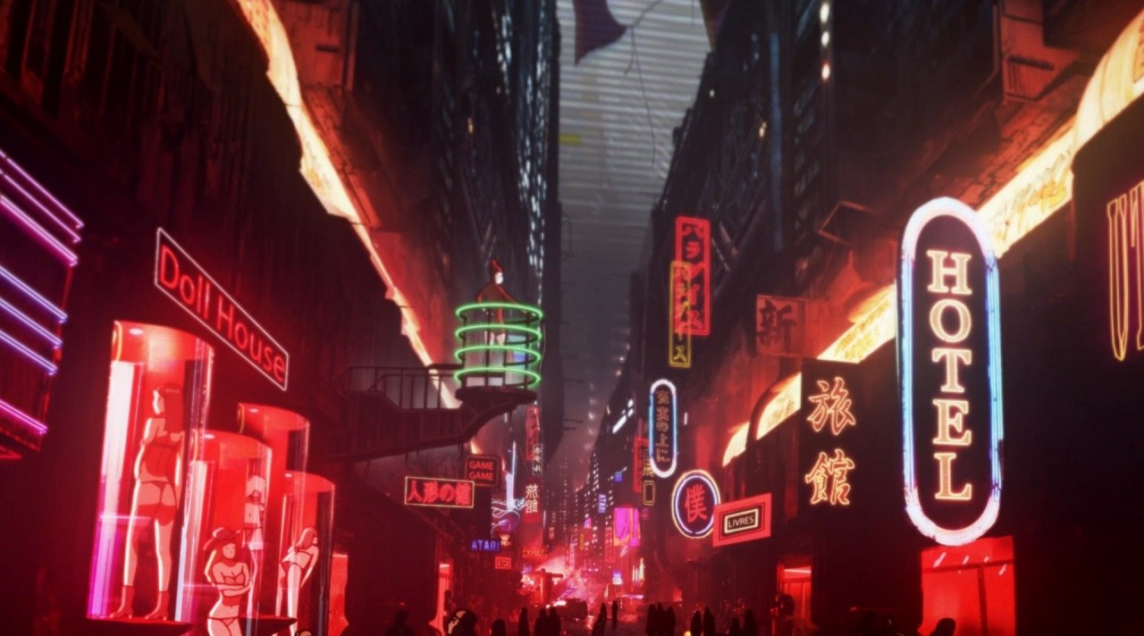 Cyberpunk space Landscape background Cyberpunk anime Blade Runner HD  phone wallpaper  Pxfuel