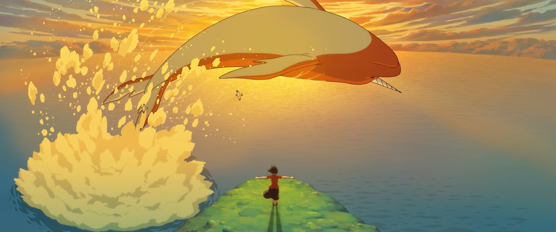 Anime Big Fish & Begonia HD Wallpaper
