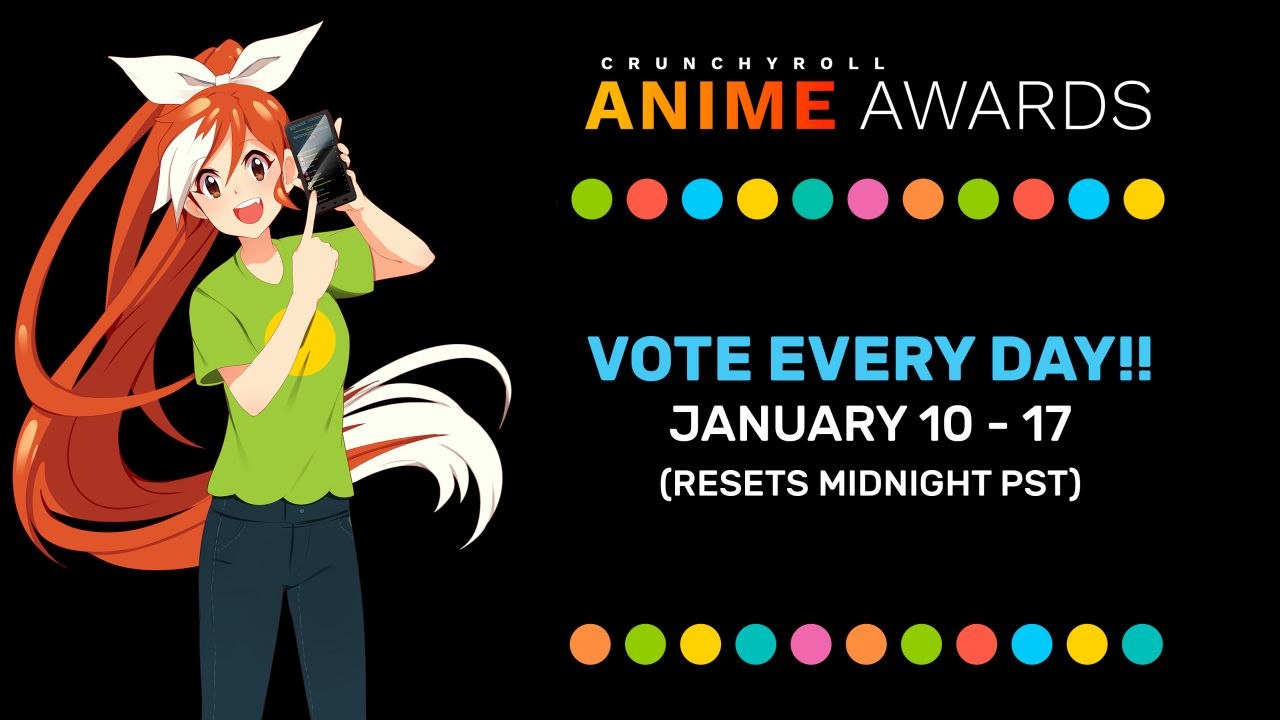 Vote Now in the 2023 Crunchyroll Anime Awards  Right Stuf Anime