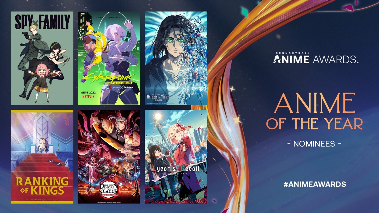 Vote Now for the Seventh Annual Crunchyroll Anime Awards Animation