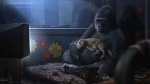 MPC Film’s Digital Gorilla Delivers the Emotion in ‘The One and Only Ivan’